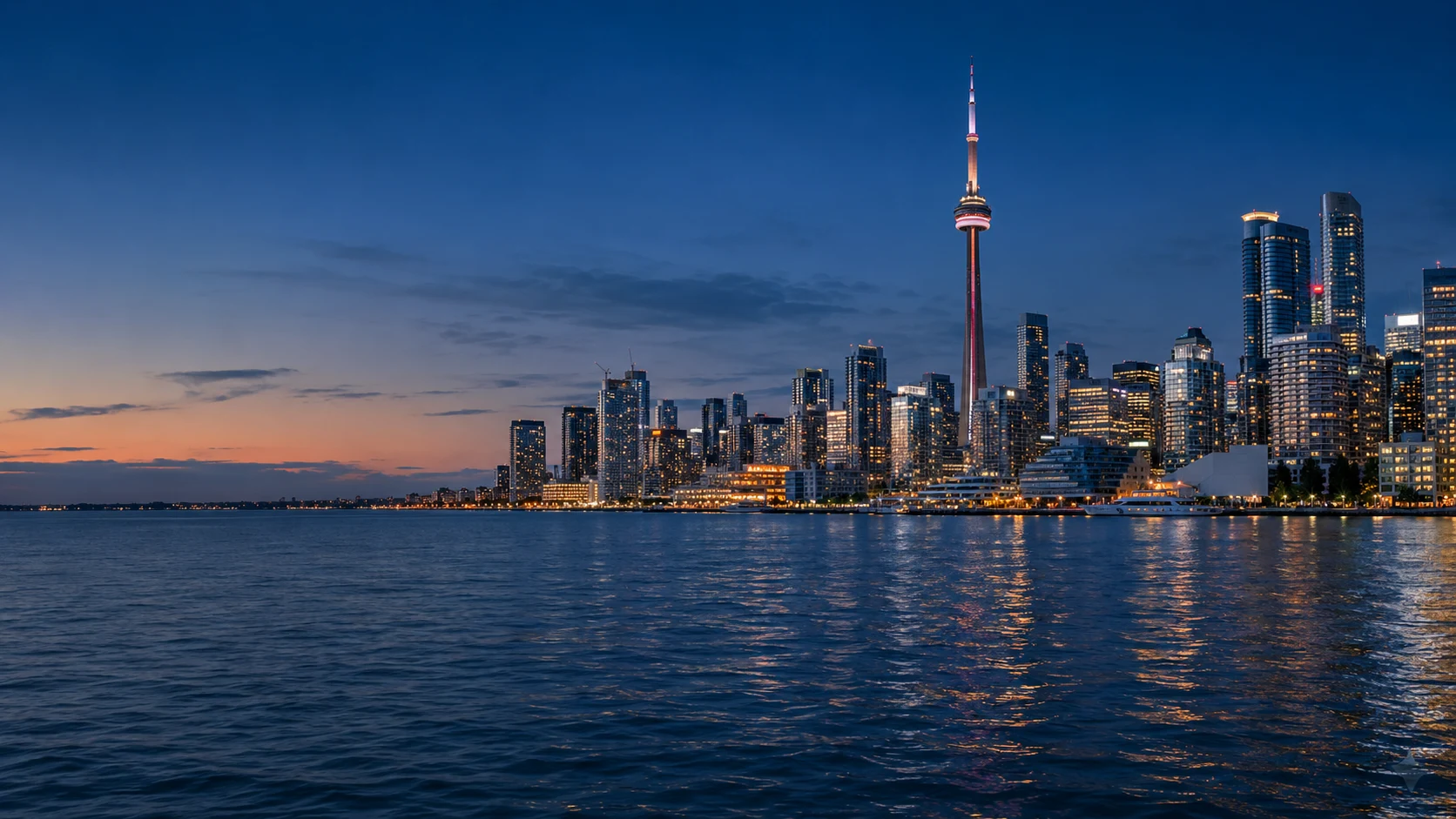 Toronto waterfront, illustrative city imagery